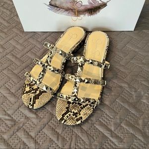Snakeskin Sandals